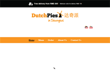 Tablet Screenshot of dutchpies.com